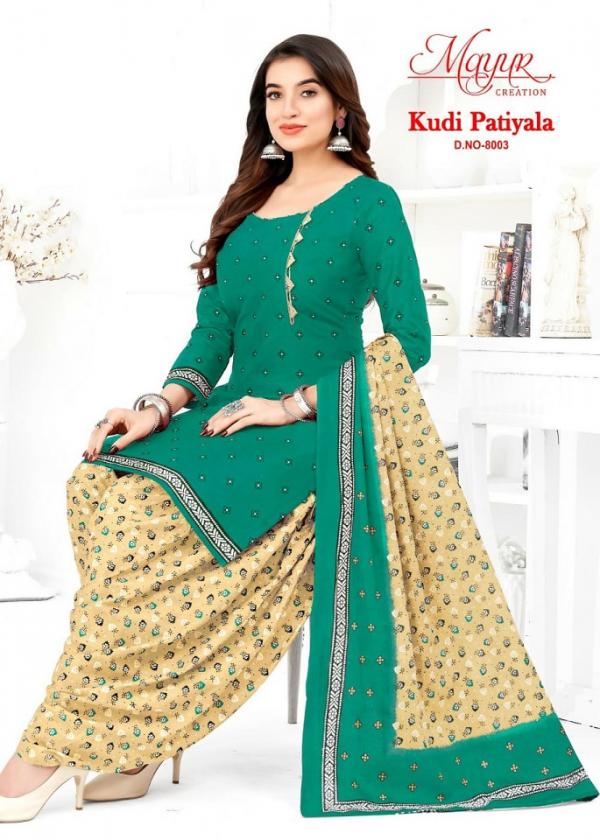 Mayur Kudi Patiyala Vol-8 – Dress Material